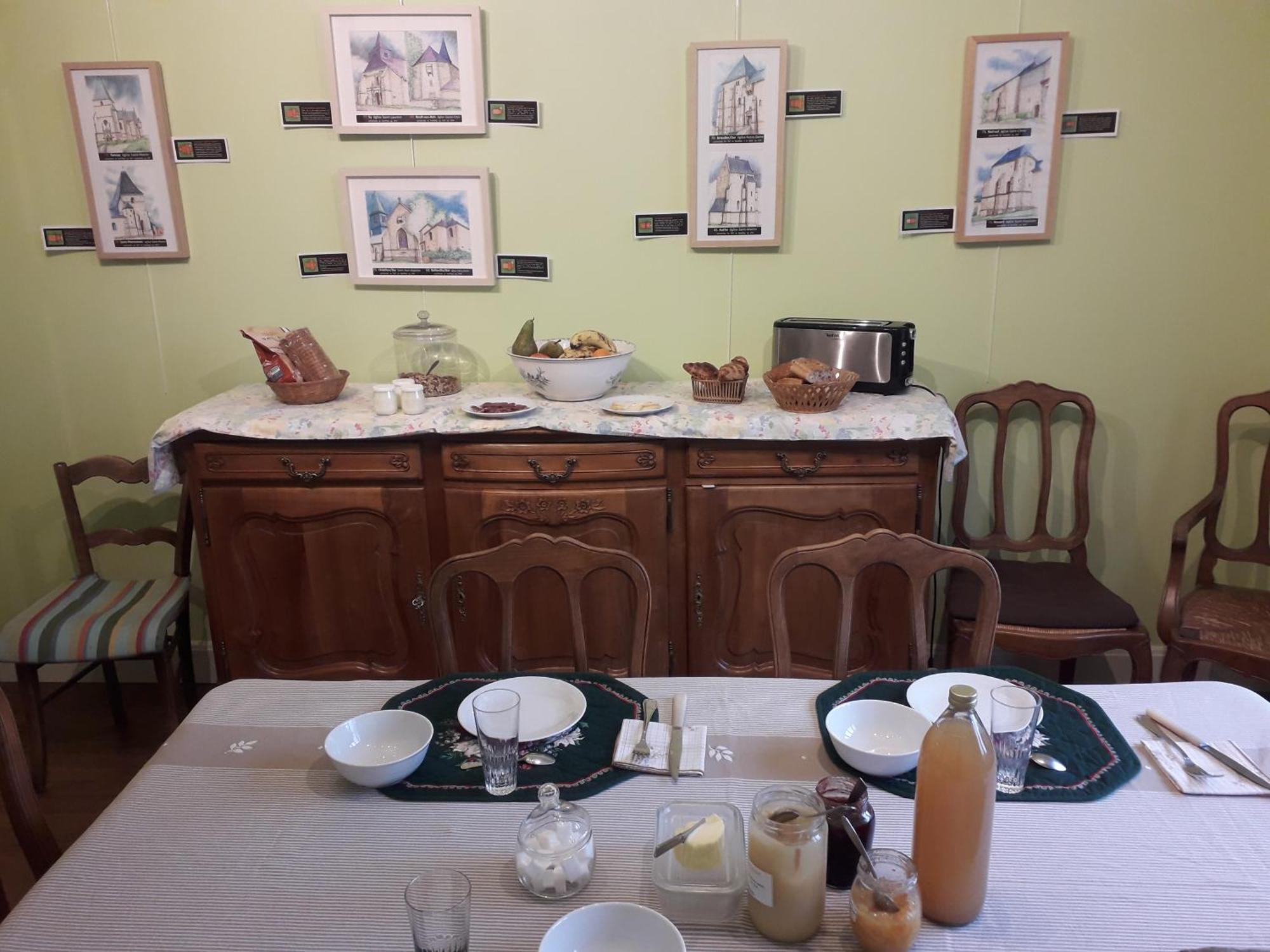 Gite Tante Aurore Et Chambres D'Hotes Chemery-Chehery Exteriör bild